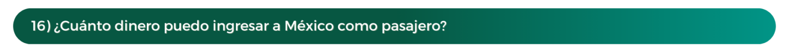 Preguntas frecuentes ANAM - ANAM - Agencia Nacional de Aduanas de México