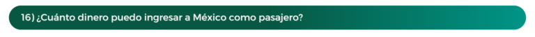Preguntas frecuentes ANAM - ANAM - Agencia Nacional de Aduanas de México